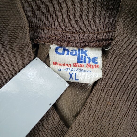 Vintage Cleveland Browns Windbreaker XL Bomber Jacket  Made in USA - Picture 4 of 8